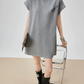 Mock Neck T-Shirt Dress FER0141