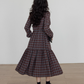 Classic Paid Long Dress VAS0162