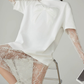Lace Docking T-Shirt Dress FER0150