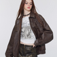 Vintage Leather Work Jacket VSE0065