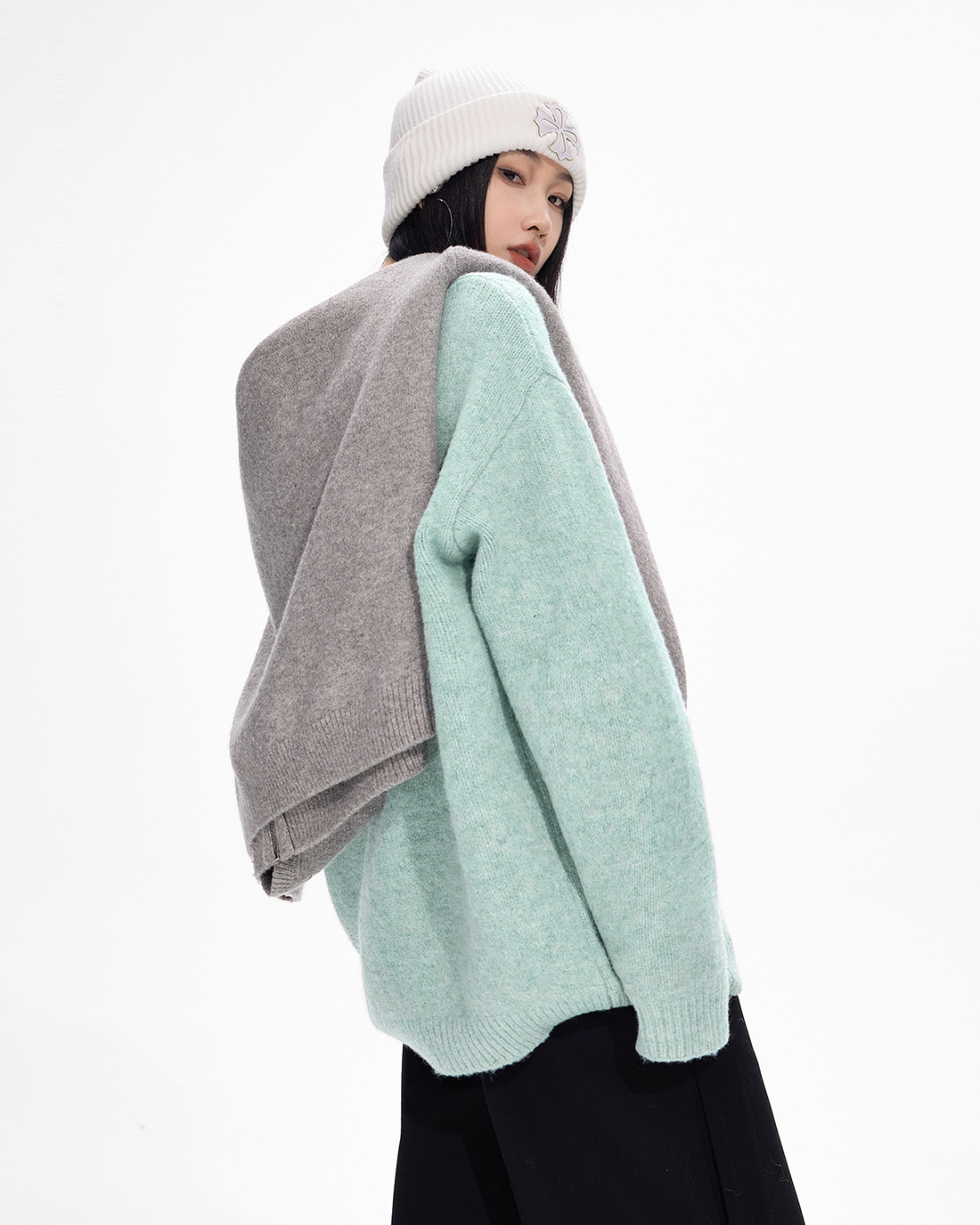 Starfish Round Neck Knit ICM0102