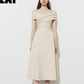 Off-Shoulder Slim Dress DPY0012