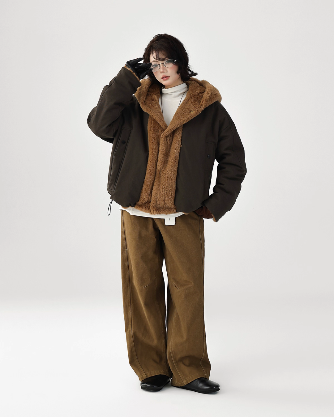 Reversible Faux Fur Blouson ACS0339