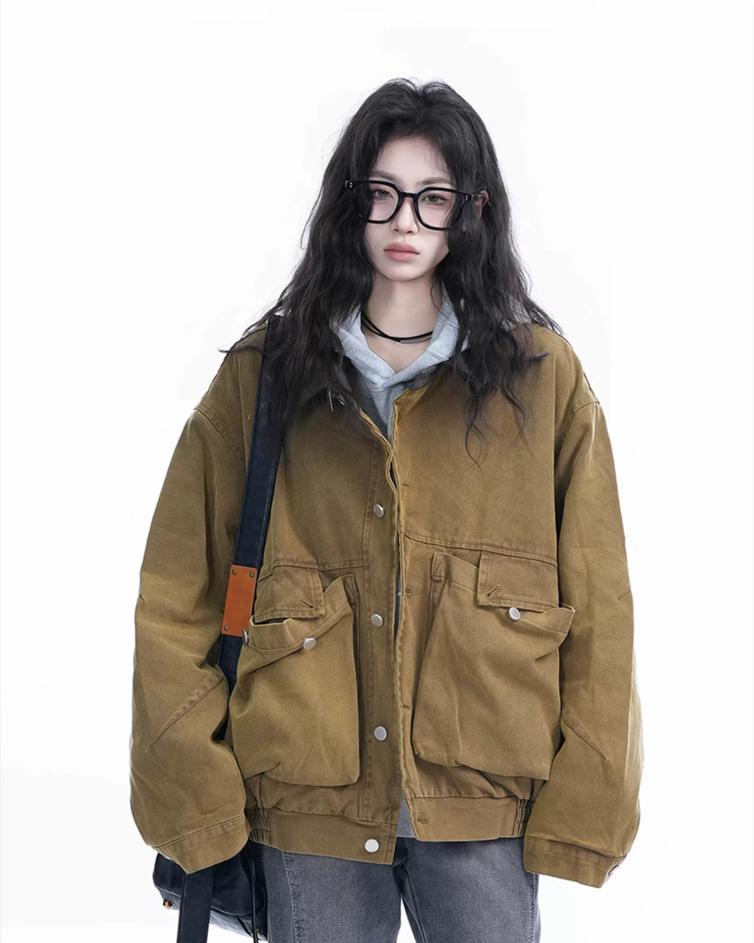 Oversized Work Denim Jacket WLS0009