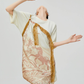 Horse-Handle Scarf Layered Dress FER0295