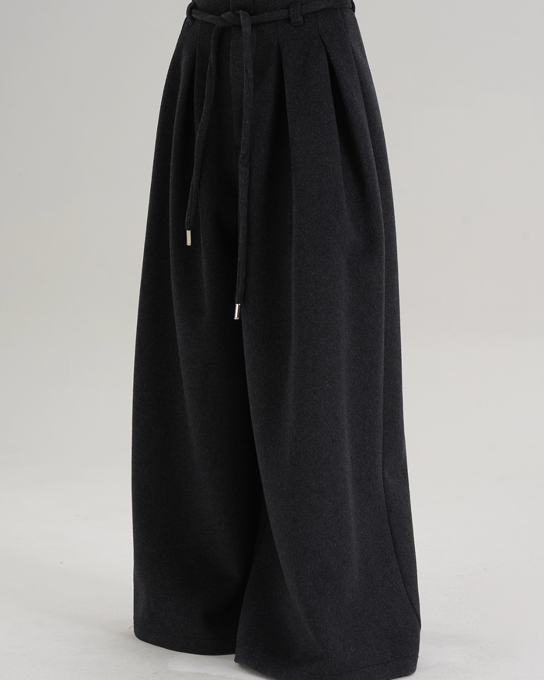 Wool Wide Pants SRS0394