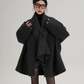 Collarless Wool Coat SRS0367