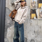 Embroidered Hood Knit Jacket CYE0018