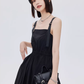 High-Waist Suspender Dress SHN0044