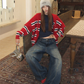 Striped Knit Hoodie WWP0004