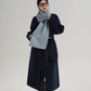 Scarf Design Long Wool Coat SRS0409