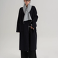 Scarf Collarless Coat SRS0412