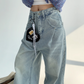 Retro Wide Denim Pants YLS0754