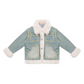 American Retro Quilted Denim Jacket ZZF0302