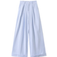 Blue Halter Top / White Tops / Striped Wide Pants WEO0051