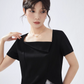 Square Short Sleeve Tops GIR0006