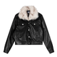 Inner Fleece Suede Jacket BGS0026