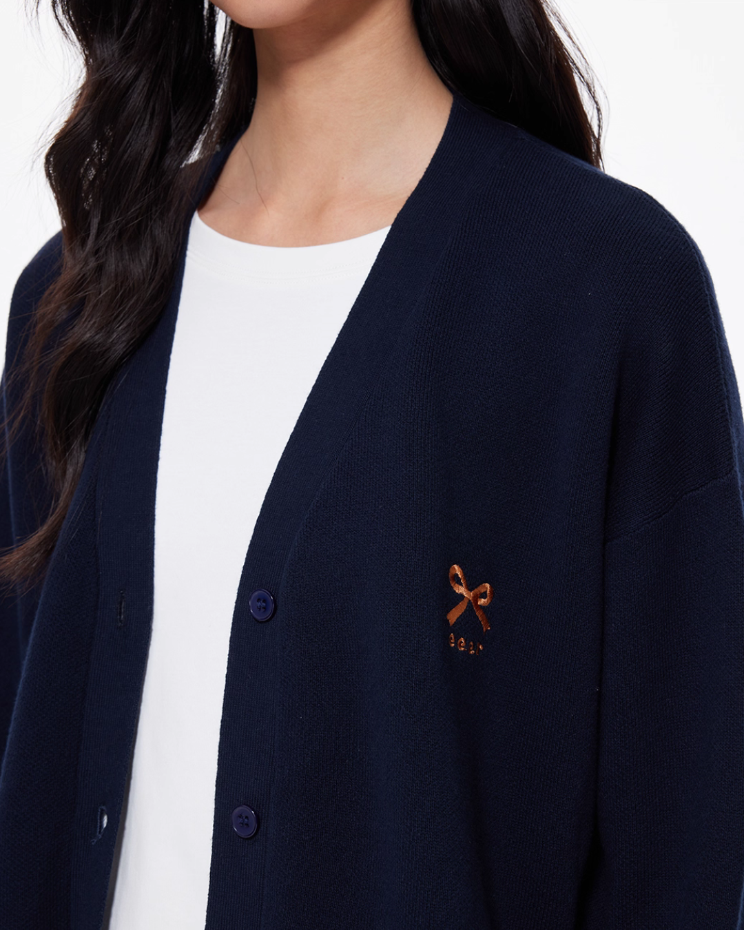 V-Neck Knit Cardigan UDS0005