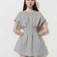 Slim Waist Sweat Dress DPY0001