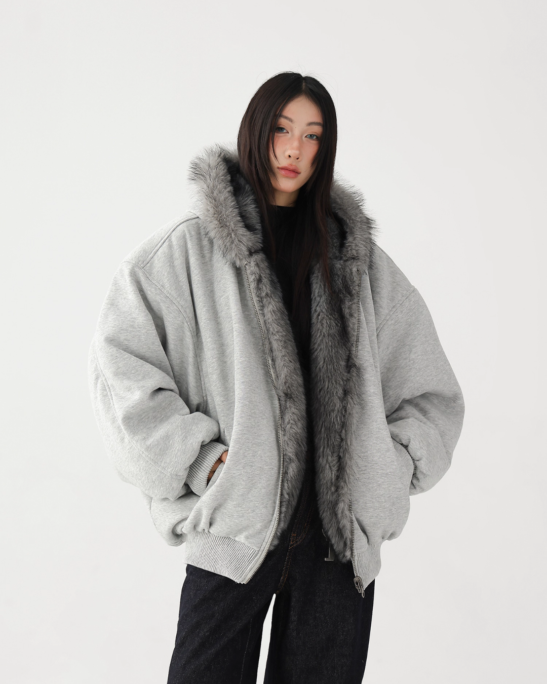 Faux Fur Reversible Blouson ACS0330