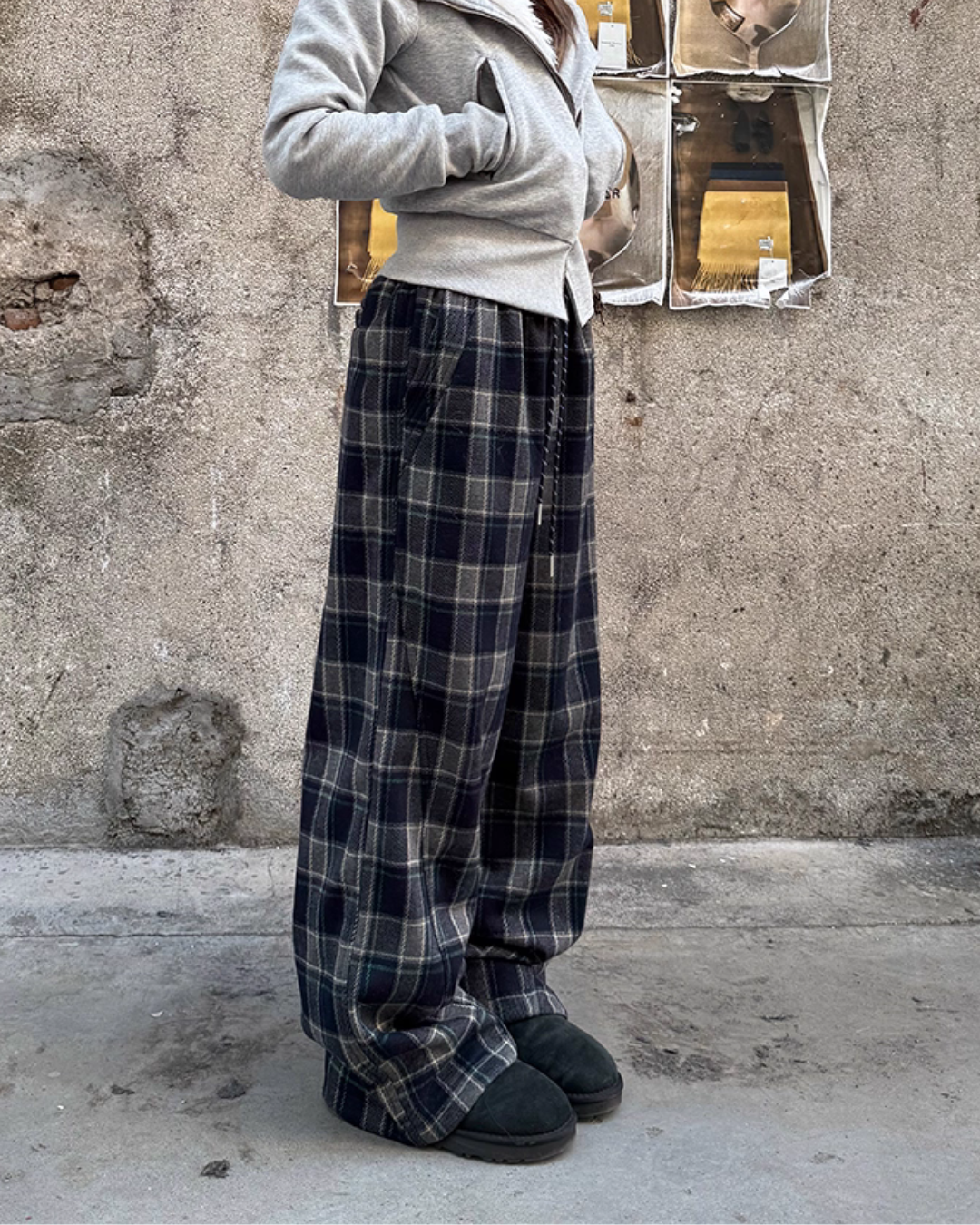 Paid Wide Pants CYE0079