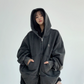 Double Zip Hooded Jacket YLS0803