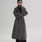 Stand Collar Long Loose Wool Coat SRS0361