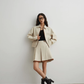 Color-Blocked Line Zip Jacket / Line Mini Skirt  SUY0032