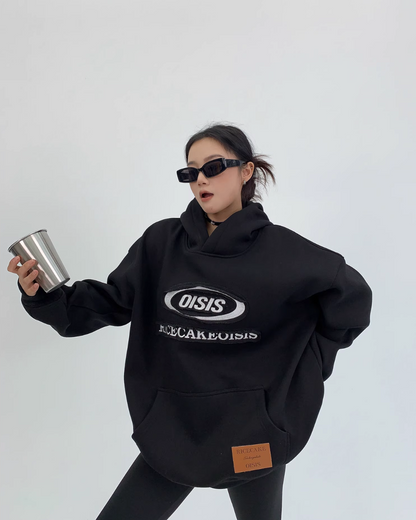 Logo Cotton Pullover Hoodie YLS0679