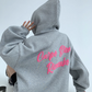 Pink Logo Pullover Hoodie YLS0697