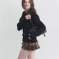 Duffle Button Long-Sleeve Top SPY0026