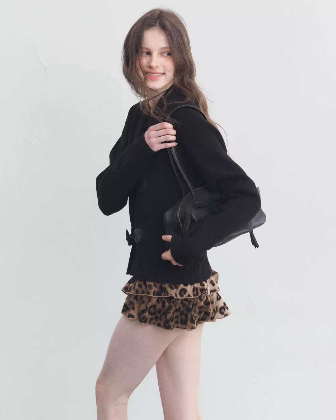 Duffle Button Long-Sleeve Top SPY0026