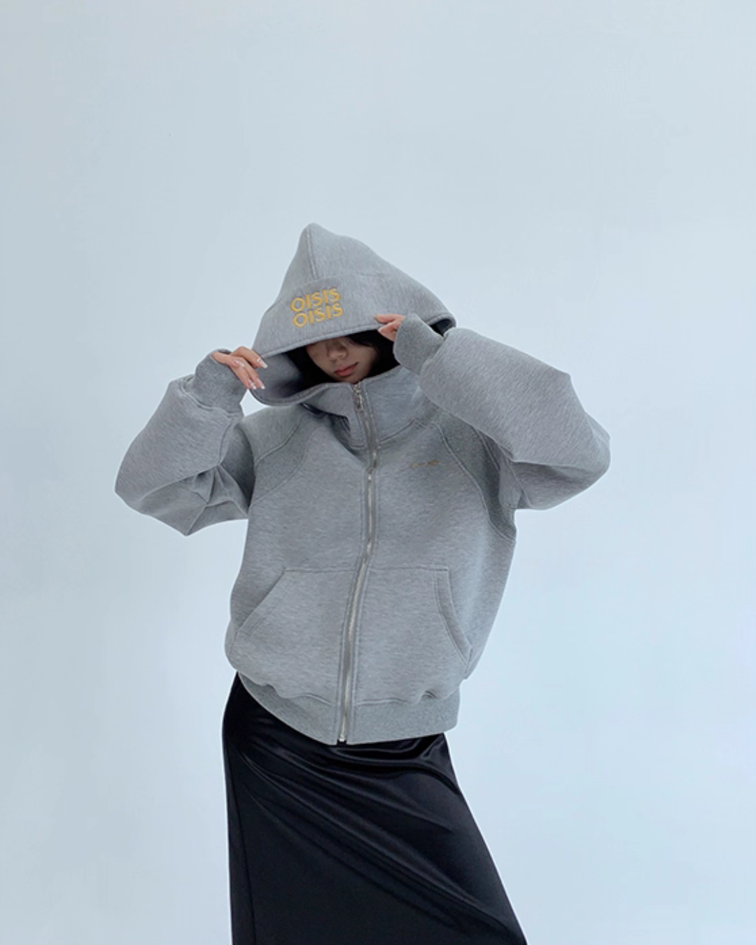 Big Hood Zip Hoodie YLS0938