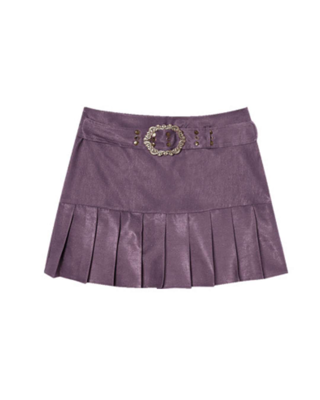 Retro A Line Pleated Skirt IMO0078