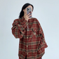 Oversized Check Shirt YLS0900