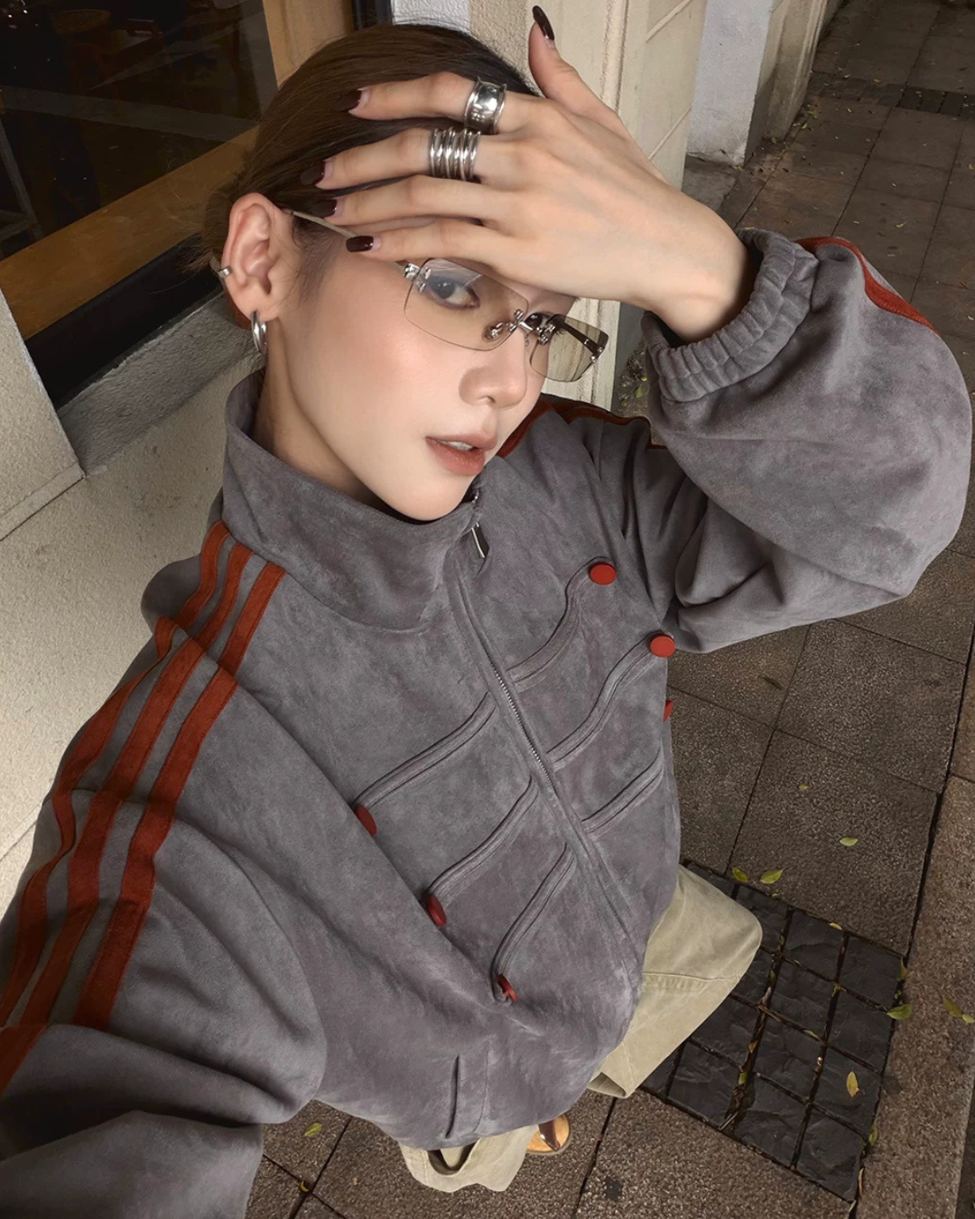 China Button Track Jacket WWP0010