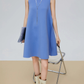 Back Ribbon Sleeveless Mini Dress FER0306