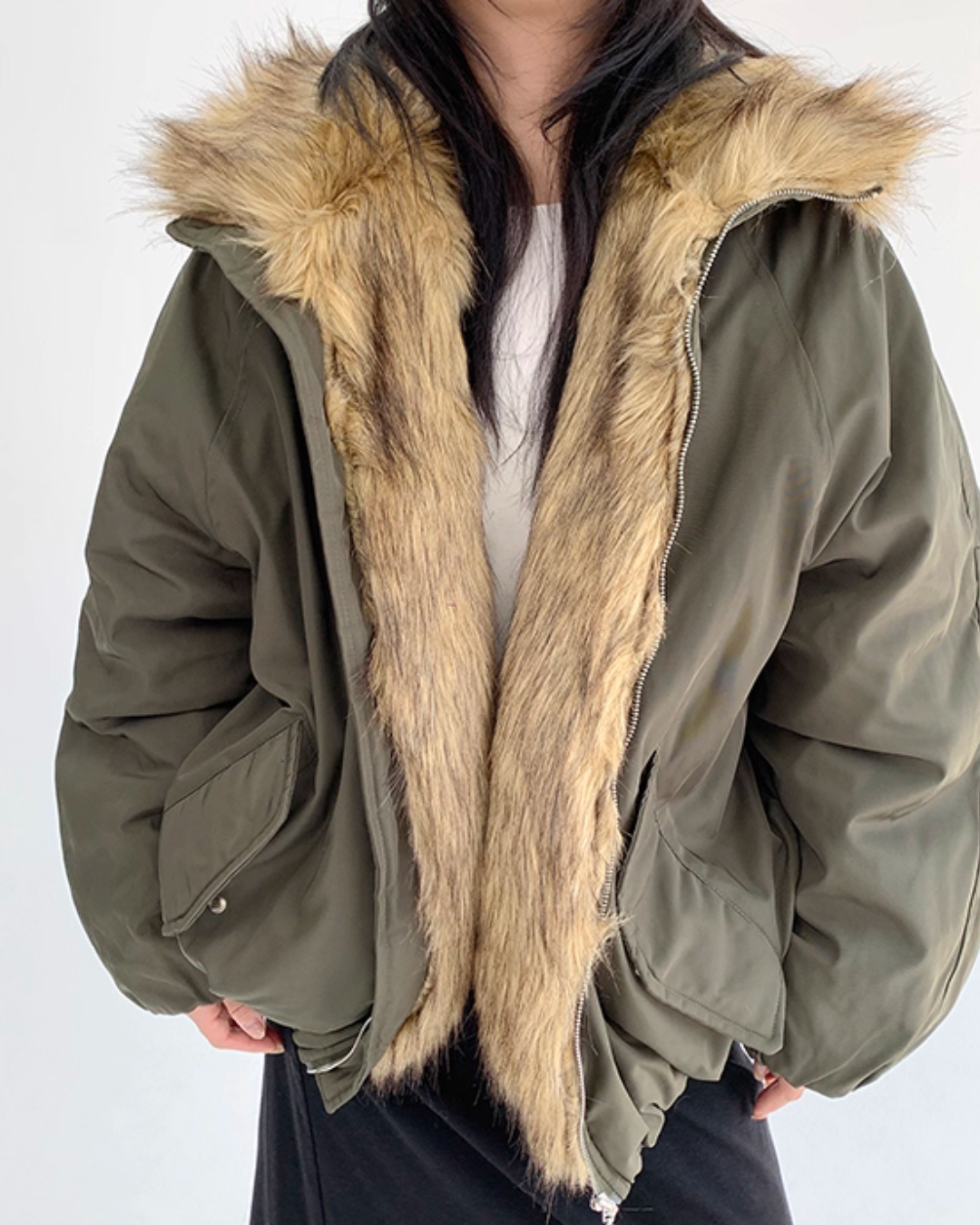 Fur Collar Cotton Jacket YLS0992