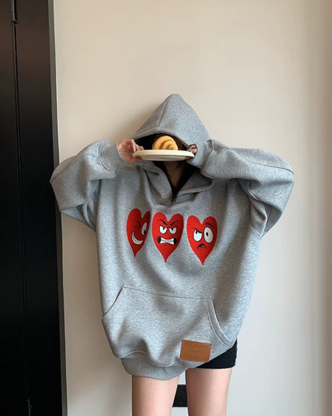 Heart Cartoon Hoodie YLS1073