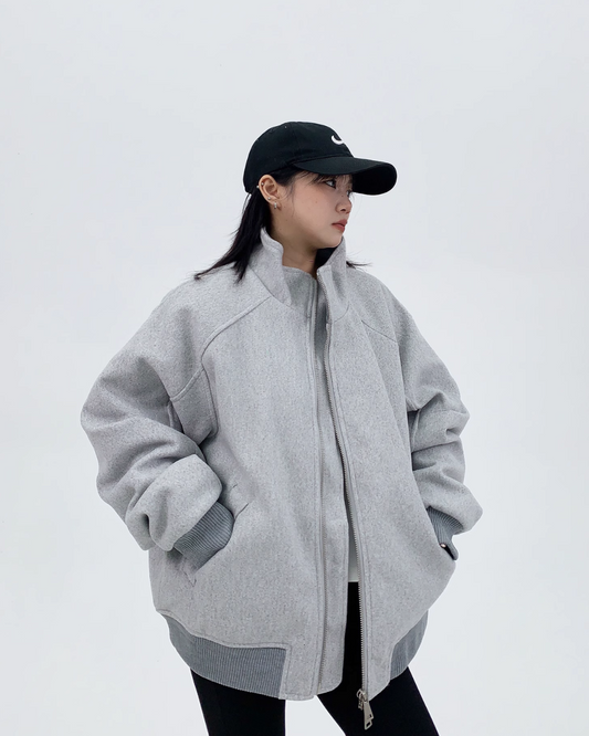 Stand Neck Double Zip Jacket YLS0634
