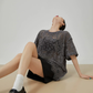 All-Lace Short-Sleeve Top FER0319