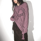 Ribbon Long-Sleeved Knit TKC0013