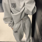 Half-Zip Sweatshirt / Wide Sweatpants YLS1020