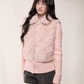 Fur Docking Knit Jacket MST0002