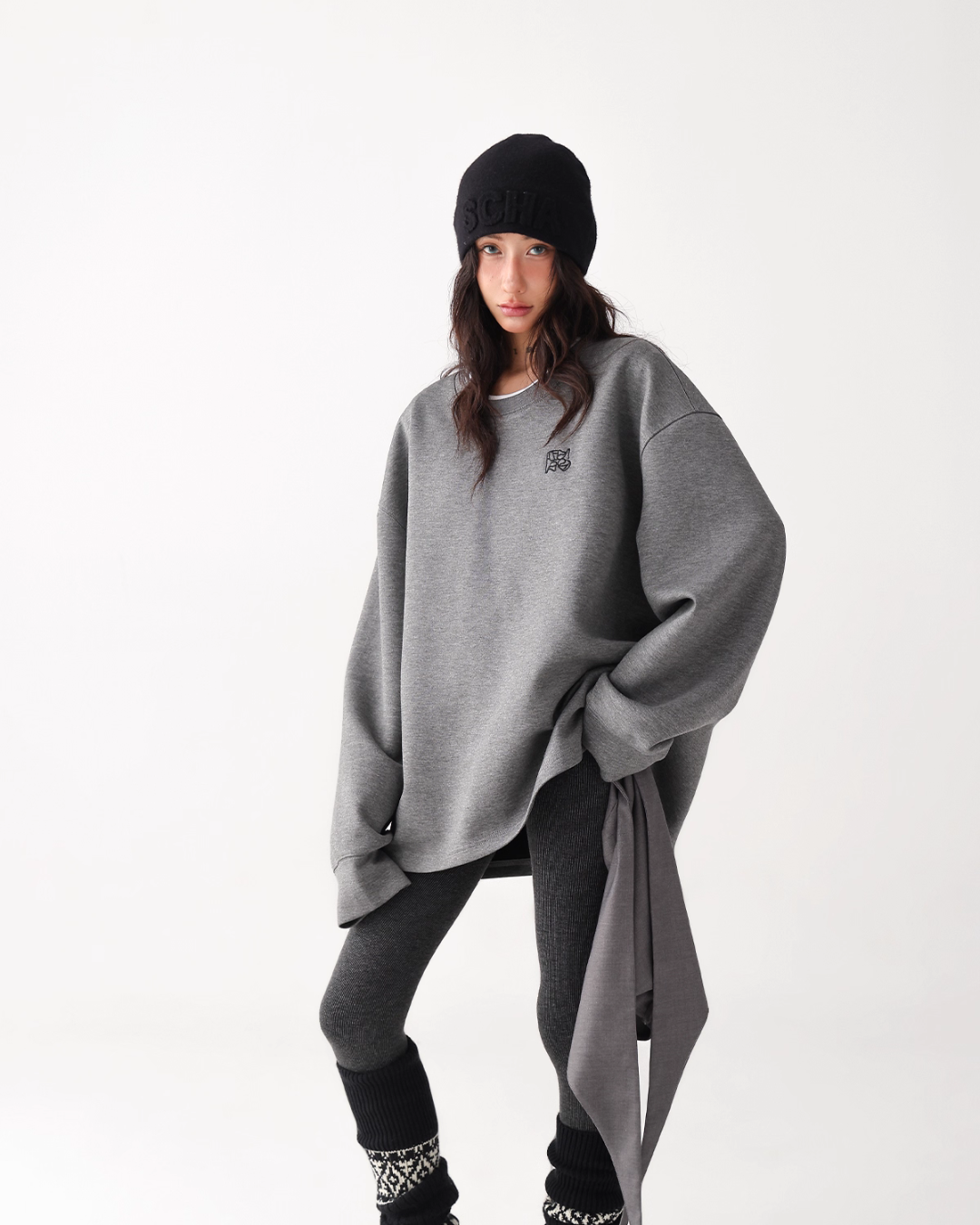 Relax Loose Hooded Sweatshirt ACS0290