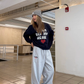College Logo Sweat Top CYE0029