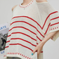 Open-Shoulder Summer Knit FER0268