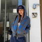 Star Print Zip Up Hoodie CYE0051