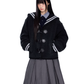 Sailor Collar Duffle Coat EZK0096