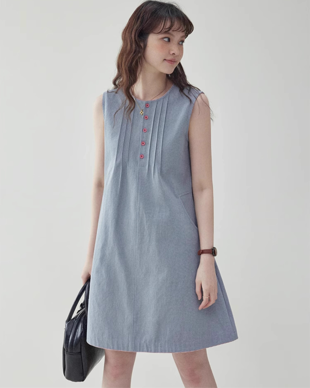 Cotton Jumper Skirt AMU0005